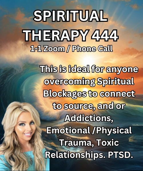 Spiritual Therapy 144 | 30 MIN.  4 Sessions 1 X Week
